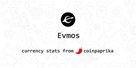 Evmos Price: EVMOS Live Price Chart, Market Cap & News .
